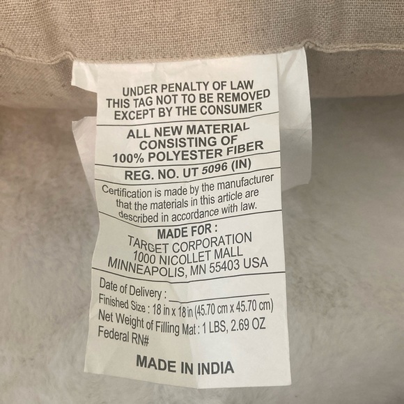 Target Threshold 2023 Halloween Pumpkin & Spider Pillow - Picture 7 of 7